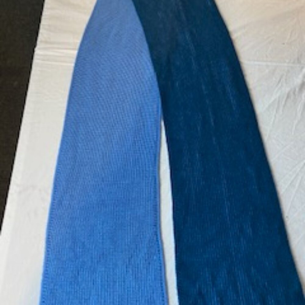 Soft, Stretchy, Two-Toned Scarf